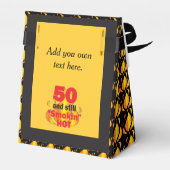 50 en nog steeds rokin Hot | 50e verjaardag Bedankdoosjes (Achterkant)