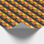 50 en nog steeds rokin Hot | 50e verjaardag Cadeaupapier (Hoek)