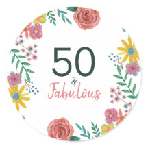 50 en prachtig groen elegant bloemschilderij c