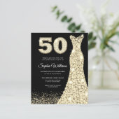 50 en verbluffend!! Begroting 50e verjaardag uitno (Staand voorkant)