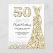 50 en verbluffend! De vrouw van de begroting nodig (Voorkant)