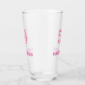 50 en verbluffend roze, stijlvolle bruidsschat van glas (Rechts)