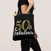 50 en vloeibaar tote bag (Dichtbij)