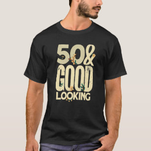 50- en welsprekende 50ste verjaardag t-shirt