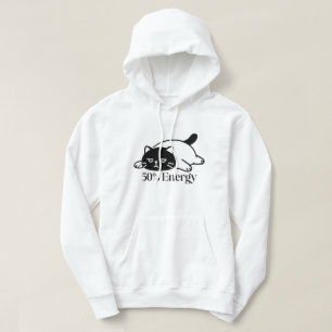 50% Energie Grappig Lage Batterij Mood Design Hoodie