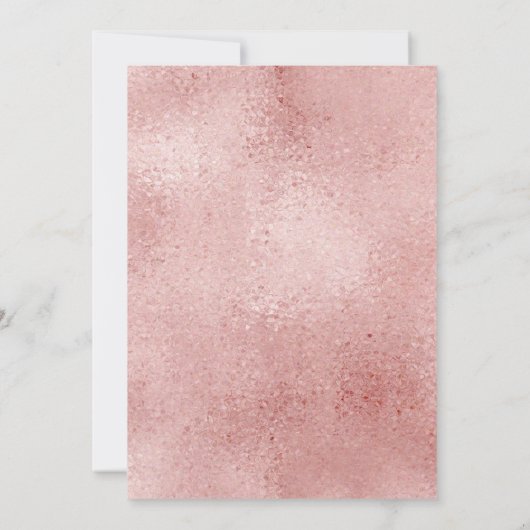 50 er goed uitzien, roze glitter verjaardag (Achterkant)