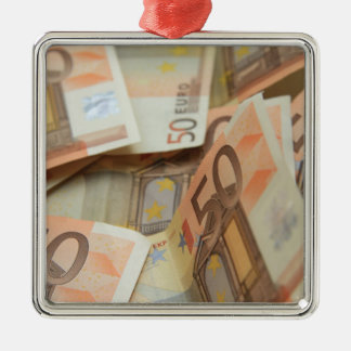 50 Euro Money Art Metalen Ornament