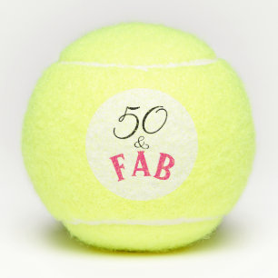 50 & Fab Fabulous Tennisballen