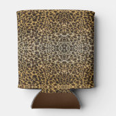 50 Fabulous 50eth Leopard Print Wild Birthday Blikjeskoeler (Achterkant)