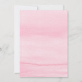 50 & Fabulous Cat, Roze en Grijs, 50e verjaardag Kaart (Achterkant)