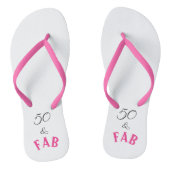 50 & Fabulous Fantastisch Teenslippers (Voetbed)