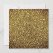 50 & Fabulous Glam Goud Viering Verjaardagsfeestje (Achterkant)