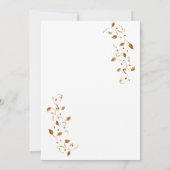 50&Fabulous Gouden Verjaardag Uitnodiging (Achterkant)