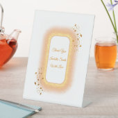 50& Fabulous gouden verjaardag voetstuk teken Reclamebord Met Voetstuk (Insitu)