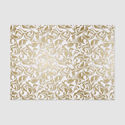 50 & Fabulous vijftigste partij decoratieve gouden Tissuepapier (Voorkant)