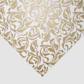 50 & Fabulous vijftigste partij decoratieve gouden Tissuepapier (Detail)