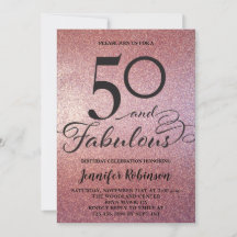 50 Fantastisch Roos Gold Glitter Birthday Party