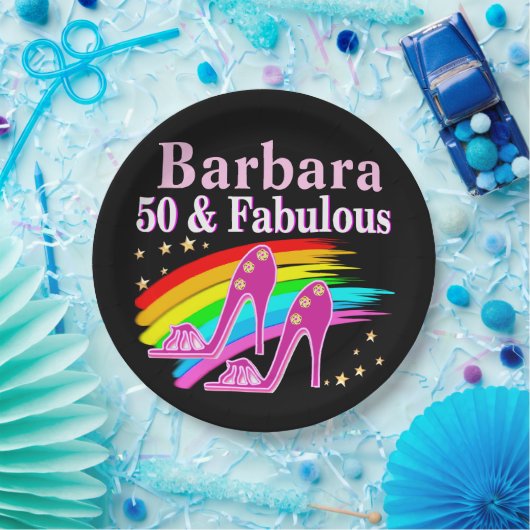 50 & FANTASTISCHE DIVA PAPIEREN BORDJE (Feest)