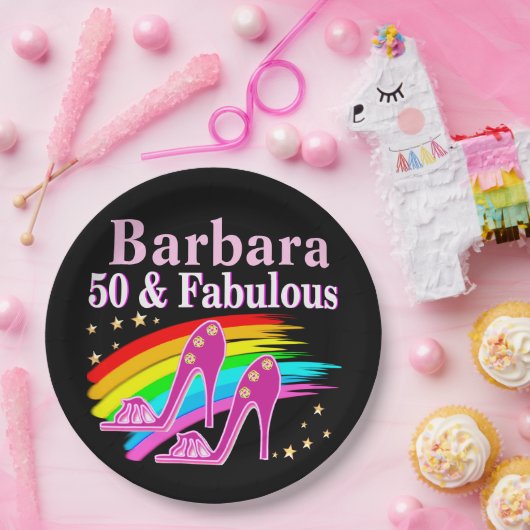 50 & FANTASTISCHE DIVA PAPIEREN BORDJE (Feest)