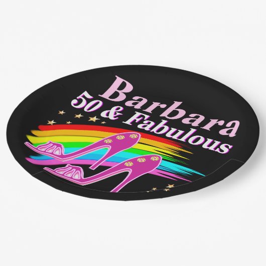 50 & FANTASTISCHE DIVA PAPIEREN BORDJE (Gekanteld)