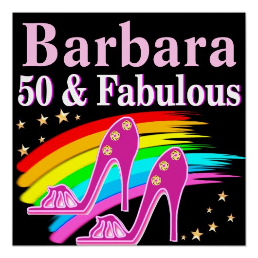 50 & FANTASTISCHE DIVA PERFECT POSTER (Voorkant)