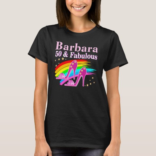 50 & FANTASTISCHE DIVA T-SHIRT (Voorkant)