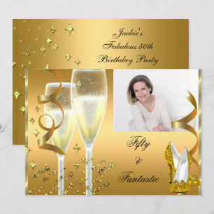 50 & Fantastische Elegant Champagne Shoes Gold Pho Kaart