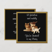 50 Fantastische en gekke verjaardag Kaart (Voorkant / Achterkant)