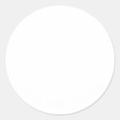 50 fantastische verjaardag gouden naam ronde sticker (Voorkant)