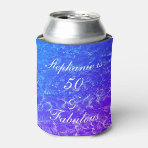 50 Fantastische Verjaardag Paarse Blauw Water Spar Blikjeskoeler