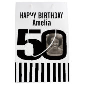 50 foto cadeautas voor zwarte en witte verjaardags (Voorkant)