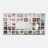 50 Foto Collage Persoonlijk Bureaumat (Keyboard & Muis)