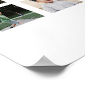 50 Foto Collage Persoonlijk Poster (Hoek)