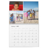 50 foto gepersonaliseerd kalender (Jan 2027)