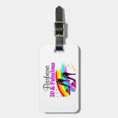 50, FOXY EN FANTASTISCH BAGAGELABEL (Voorkant verticaal)