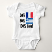 50% Franse 50% Griekse 100% klap Romper (Voorkant)
