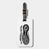50 Friggin Miles Ultra Running Tread Bagagelabel (Voorkant verticaal)