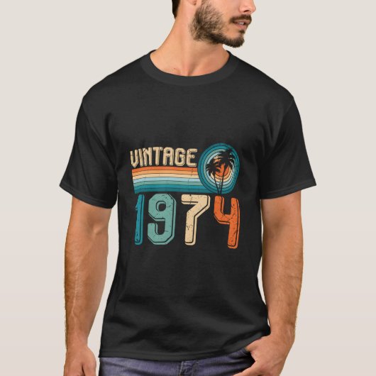 50 Geboren in 1974 50ste T-shirt (Voorkant)