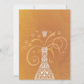 50 Gouden Jaren Champagne Viering Kaart (Achterkant)