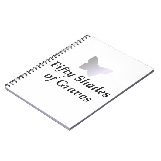 50 Graves notebook Notitieboek (Linkerzijde)