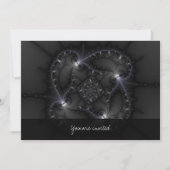 50 grijze schaduwen - fractale kunst kaart (Voorkant)