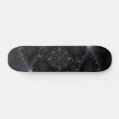 50 grijze schaduwen - fractale kunst persoonlijk skateboard (Horizontaal)
