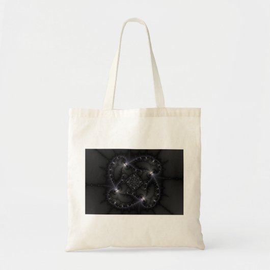 50 grijze schaduwen - fractale kunst tote bag (Voorkant)