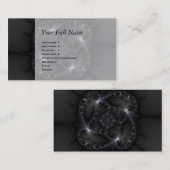 50 grijze schaduwen - fractale kunst visitekaartje (Voorkant / Achterkant)