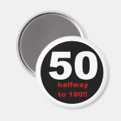 50 Halverwege tot 100 Magneet (Voorkant / Achterkant)