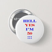 50 hel ja ronde button 5,7 cm (Voorkant /achterkant)