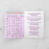 50 het Jubileum van de gouden bruiloft met een Kaart (Binnen)