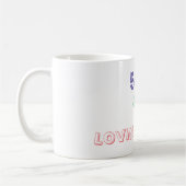 50 & het leven liefhebben koffiemok (Links)