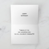 **50** HOE VOELT U DE KAART VAN DE BIRTHDAY-HUMOR (Binnen)