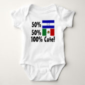 50% Hondurese 50% Mexicaanse 100% koorts Romper (Voorkant)